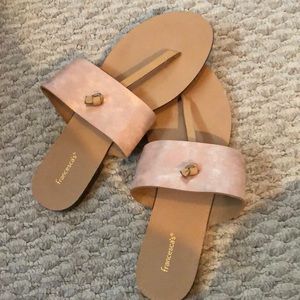 Francesca’s flip flops